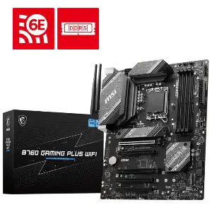 MSI B760 GAMING PLUS WIFI MOTHERBOARD 